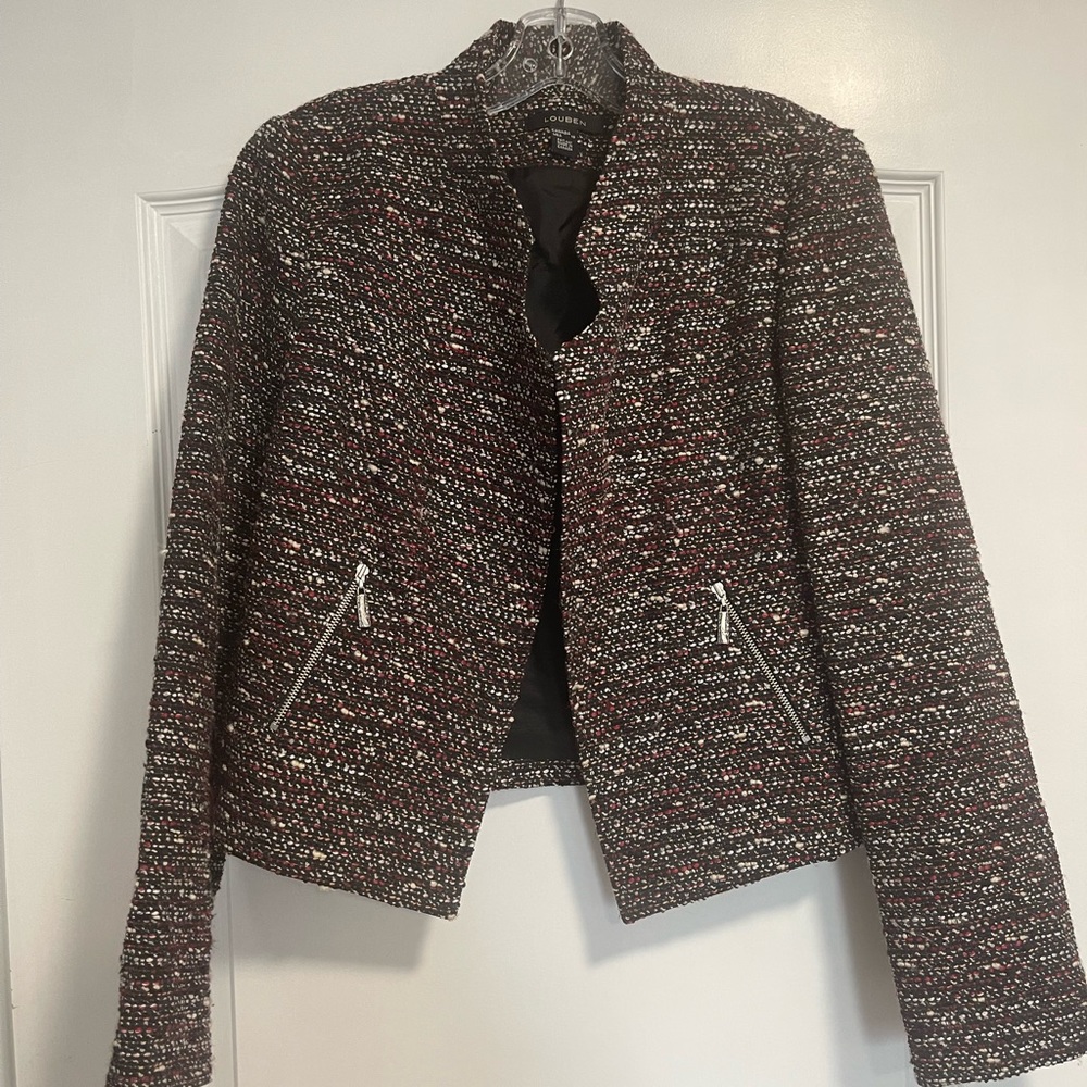 LOUBEN wool blazer multicoloured